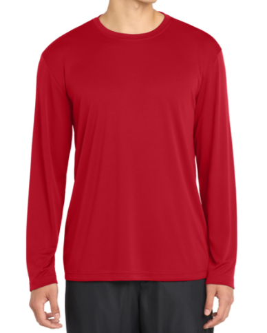 Long Sleeve Moisture-Wicking Unisex Shirt (Sport-Tek)
