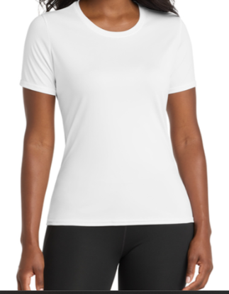 Short Sleeve Moisture-Wicking Women's Shirt (round neck)